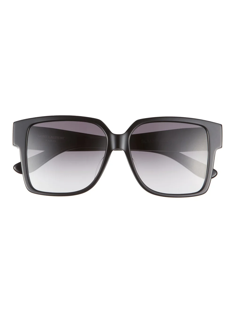 Saint Laurent Black  Sunglasses -56mm Square Sunglasses - Authentic